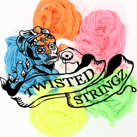 Twisted Stringz Yo-Yo Strings - Polyester - Solid Regular YoYo String - 10 Pack - YoYoSam