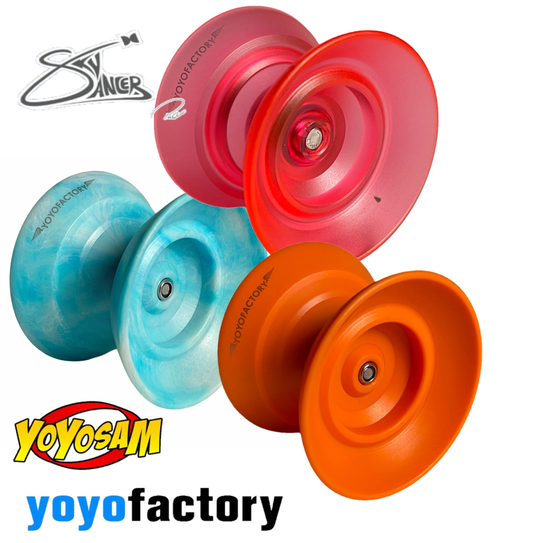 YoYoFactory Sky Dancer Yo-Yo - Off String YoYo Designed by Pisco