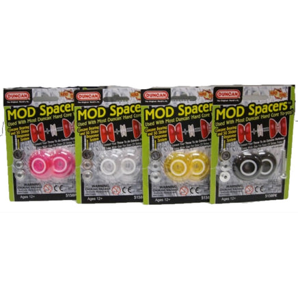 MOD Spacers for Duncan Yo-Yo's with Large C Bearing, SG Sticker Response system - YoYoSam