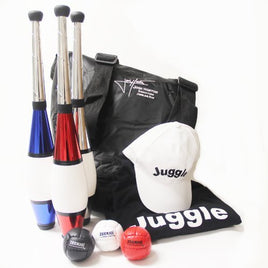 Zeekio Ultimate Juggling Gift Set - Clubs, Balls, Scarves - YoYoSam