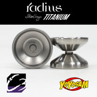 C3yoyodesign Radius Ti Yo-Yo - Shion Araya Signature Titanium YoYo