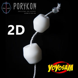 PoryKon 2D Yo-Yo Counterweight - 3D Print Resin - YoYo Counter Weight