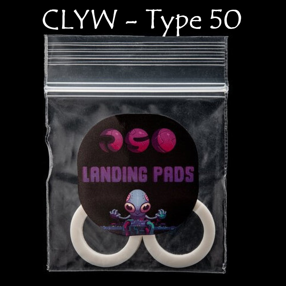 RSO Landing Pads -Yo-Yo Response Pad - 1 Pair - CLYW, D Size, 19mm - Many Styles! by Round Spinning Objects - YoYoSam