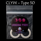 RSO Landing Pads -Yo-Yo Response Pad - 1 Pair - CLYW, D Size, 19mm - Many Styles! by Round Spinning Objects - YoYoSam