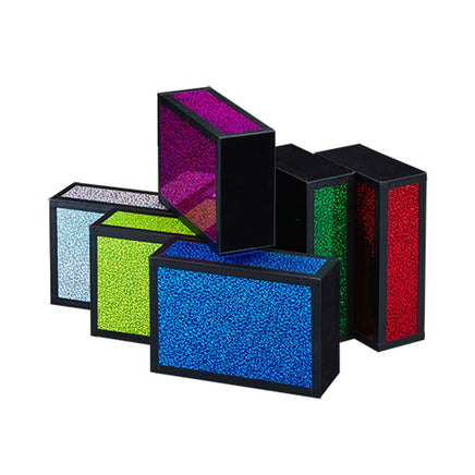 Henrys Juggling Wooden Cigar Box - Glitter Colors with Black Tape - YoYoSam