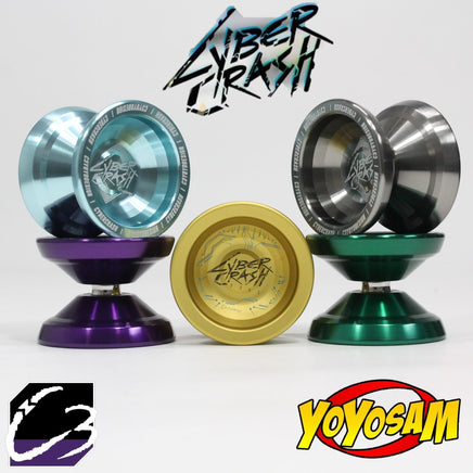 C3yoyodesign Cyber Crash Yo-Yo - High Performance Aluminum Monometal YoYo - YoYoSam