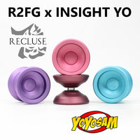 R2FG x INSIGHT YO Recluse Yo-Yo - Oversize Mono-Metal YoYo