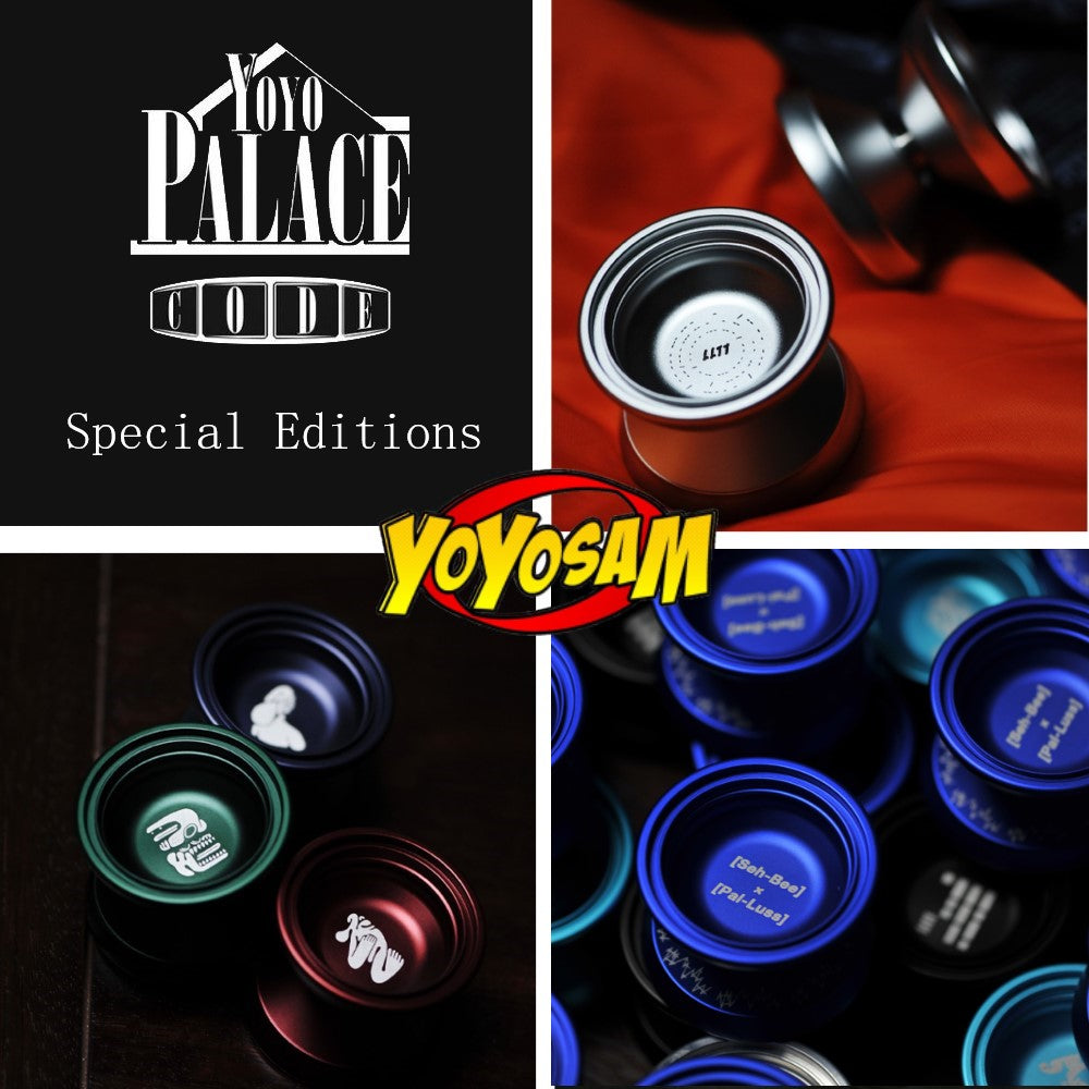 YOHSAM MK1 x EOS44 Asterisk Yo-Yo - POM Body with Aluminum Rings