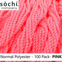 Sochi Company Yo-Yo String - Normal Size Polyester 100 Pack of YoYo String - 1.3 Meters -