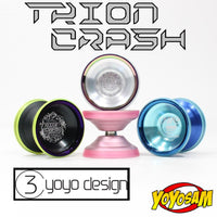 C3yoyodesign Trion Crash Yo-Yo - Tri-Material Yo-Yo
