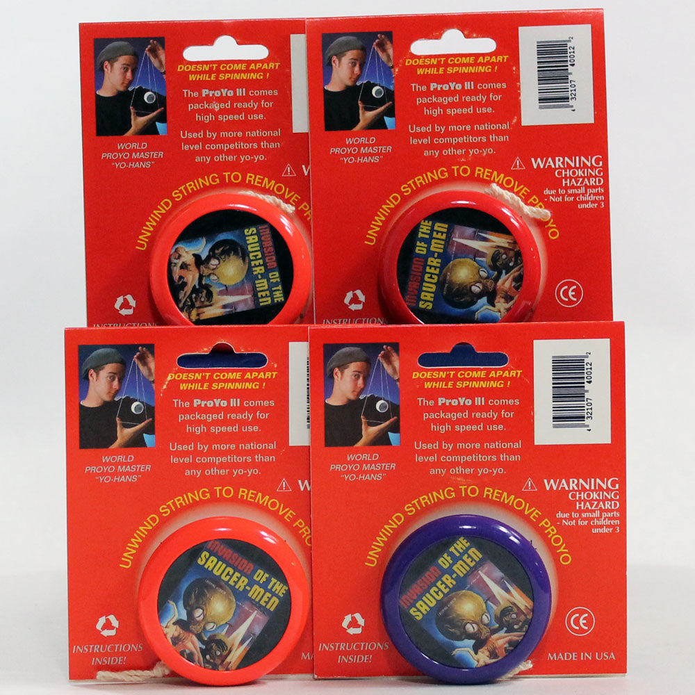 ProYo III Special Edition RARE YoYoSpin Invasion of the Saucer-Men Numbered Custom Vintage Yo-Yo - YoYoSam