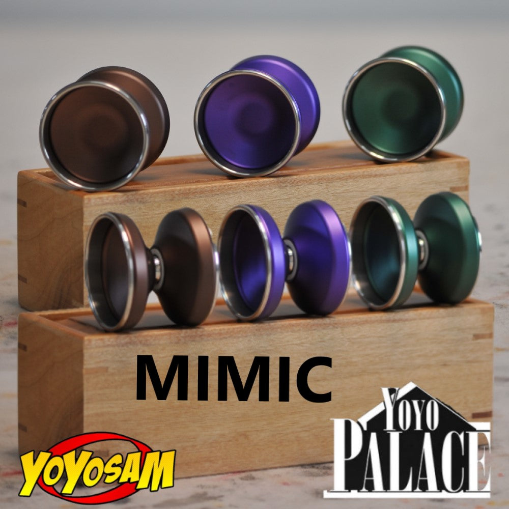 YoYoPalace Mimic Yo-Yo - Aluminum Stainless Steel Bi-Metal YoYo