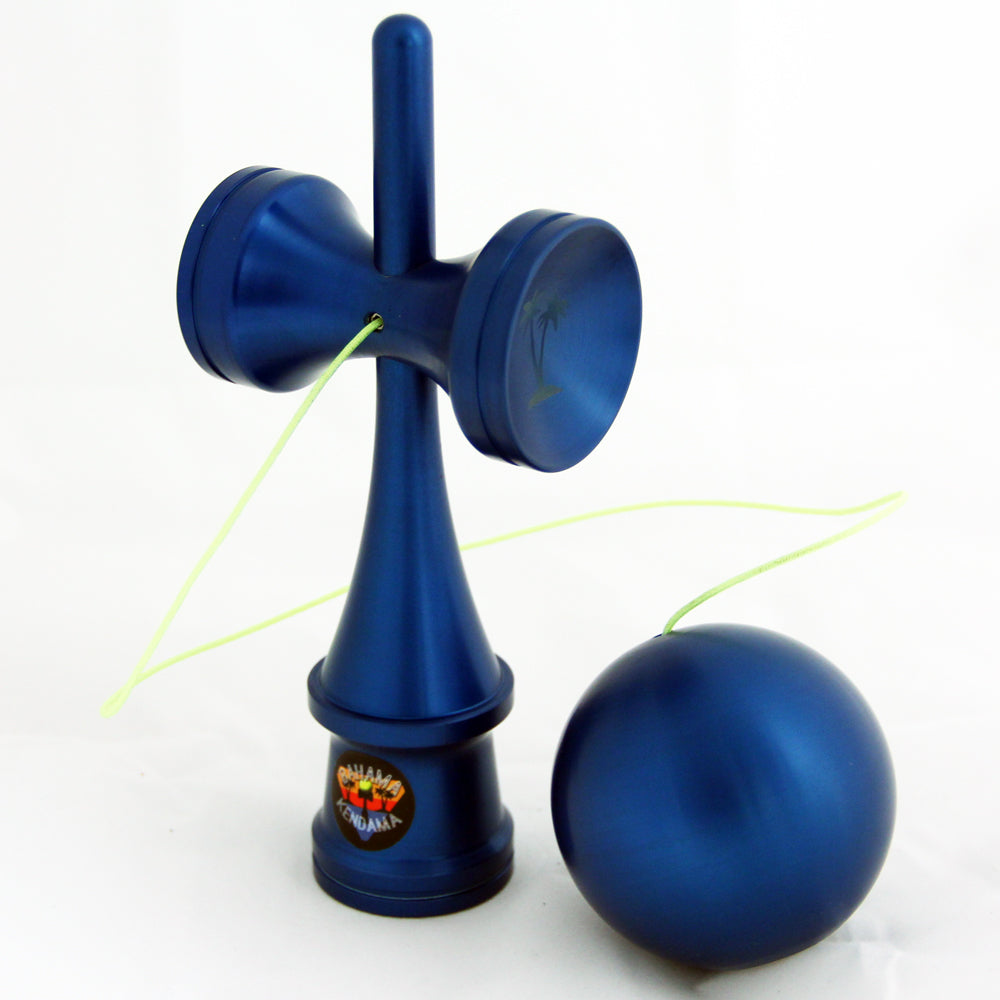 Bahama Kendama Amazing Aluminum Kendama - Annodize Solids and Splash - Comes in Wooden Box - YoYoSam