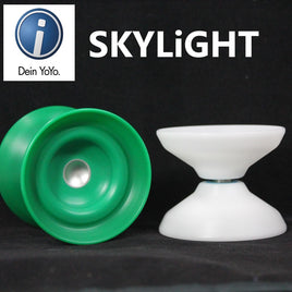 iYoYo SKYLiGHT Offstring Yo-Yo - POM Plastic with 7075 Aluminum Fingerspin Hubs - YoYoSam