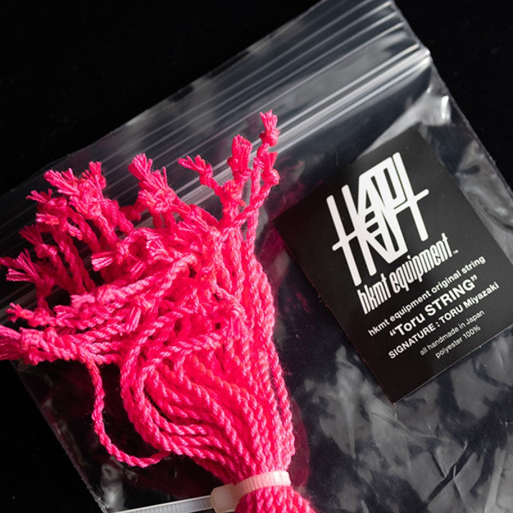 HKMT Equipment Toru Yo-Yo String - Toru Miyazaki Signature - 50 Pack of YoYo Strings — view 3