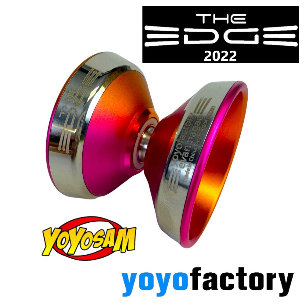 YoYoFactory Edge 2022 YoYo BiMetal Evan Nagao Signature YoYo YoYoSam