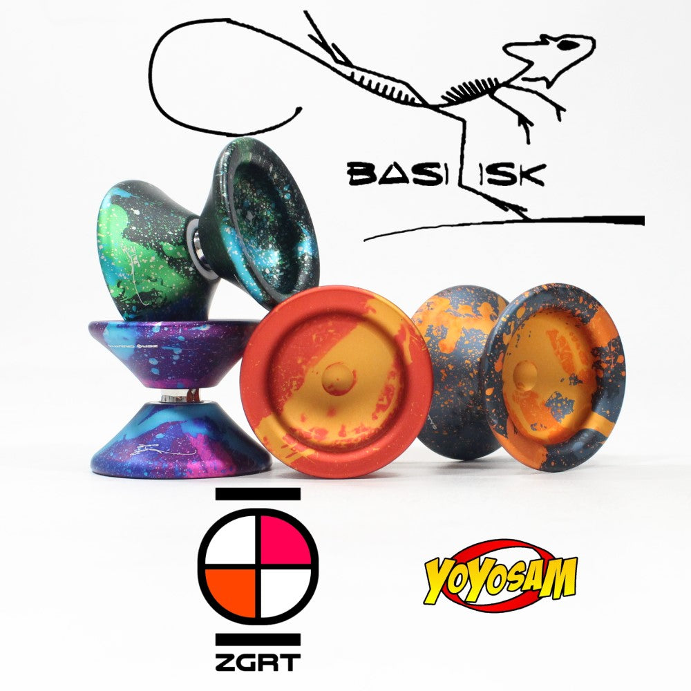 Zero Gravity Basilisk YoYo VU Shaped MonoMetal YoYo YoYoSam