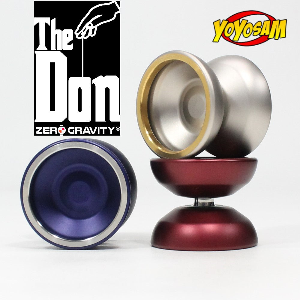 Zero gravity THE DON Dサイズベアリングヨーヨー Zero Gravity The Don Yo-Yo - Full Sized Organic Bi-Metal – YoYoSam