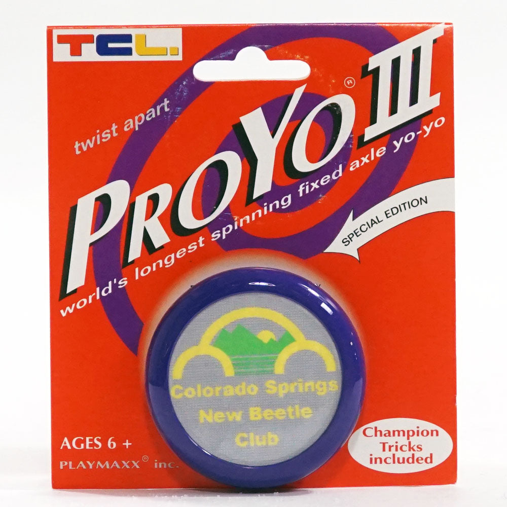 ProYo III Special Edition RARE YoYoSpin Colorado Springs New Beetle Club Custom Vintage Yo-Yo - YoYoSam