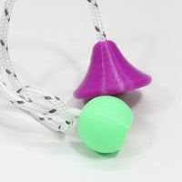 Lathed Back Design Quantum Colliders Singularity Begleri - Plastic Edition - Skill Toy
