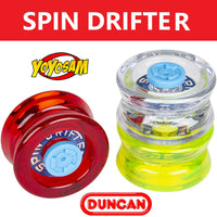 Duncan Spin Drifter Yo-Yo - Spinning Side Cap - Beginner to Advanced YoYo