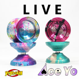Ace Yo Live Yo-Yo - Mono-Metal - Veronika Kamenska Signature YoYo