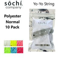 Sochi Company Yo-Yo String - Normal Size Polyester 10 Pack of YoYo String - 1.3 Meters -