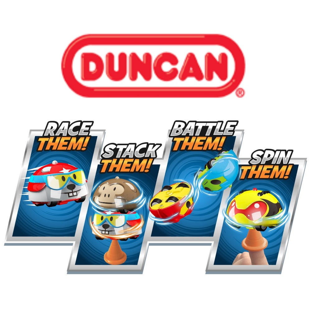Duncan Gyro Racers - Race, Stack, Spin, Battle! Collect Them All - YoYoSam