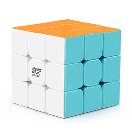 QiYi Puzzle Cube - Warrior W 3x3 Stickerless Cube with Bonus Mini Cube - Speedy - YoYoSam