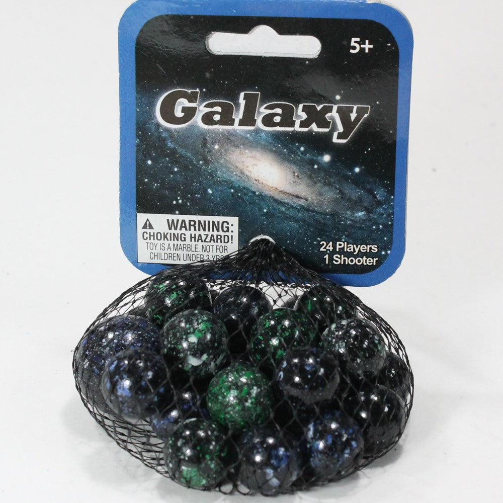 Mega Marbles Themed Marbles- 24 Player Marbles (5/8'') - 1 Shooter (1'')- - YoYoSam