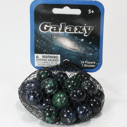 Mega Marbles Themed Marbles- 24 Player Marbles (5/8'') - 1 Shooter (1'')- - YoYoSam
