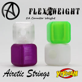 Airetic Strings Flex Weight Cube Yo-Yo Counterweight - 5A YoYo Counter Weight Play - YoYoSam
