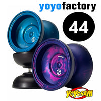 YoYoFactory 44 YoYo - Made in the USA - Undersized Metal Yo-Yo