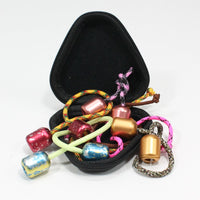 Zeekio Atomz Begleri - Aluminum Beads- Zippered Case and Extra Cord Included!
