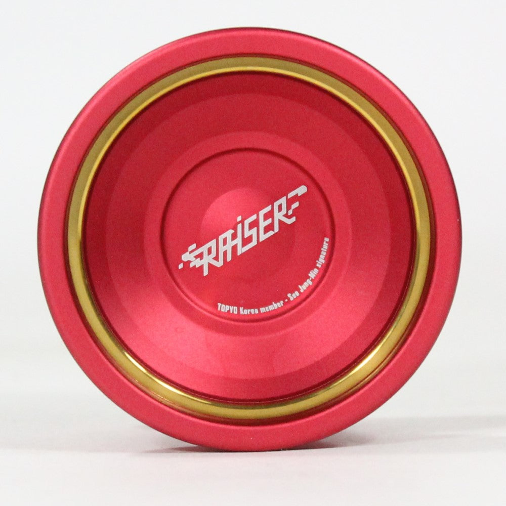 TOP YO Raiser 2.0 Yo-Yo - Korea Seo Jungmin Signature Yo Yo - Bi-Metal 6061 Aluminum with Stainless Steel Rings - YoYoSam