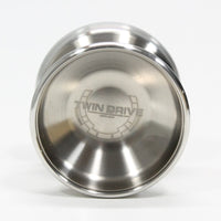 TOP YO Twin Drive Yo-Yo - Titanium with Stainless Steel Rim YoYo - YoYoSam