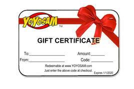 YoyoSam Gift Certificate