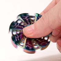 The Zeekio Rainbow Bear Fidget Hand Spinner- with Hybrid Bearing